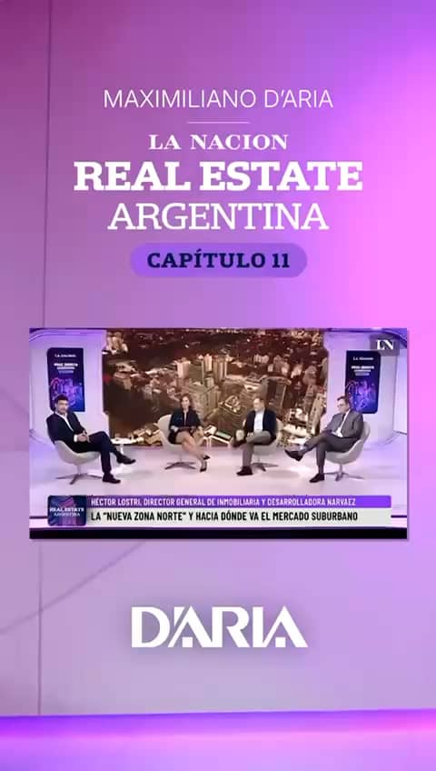 (Parte 1) Maximiliano D’Aria en el Summit Real Estate Argentina 2026 de LA NACIÓN. 