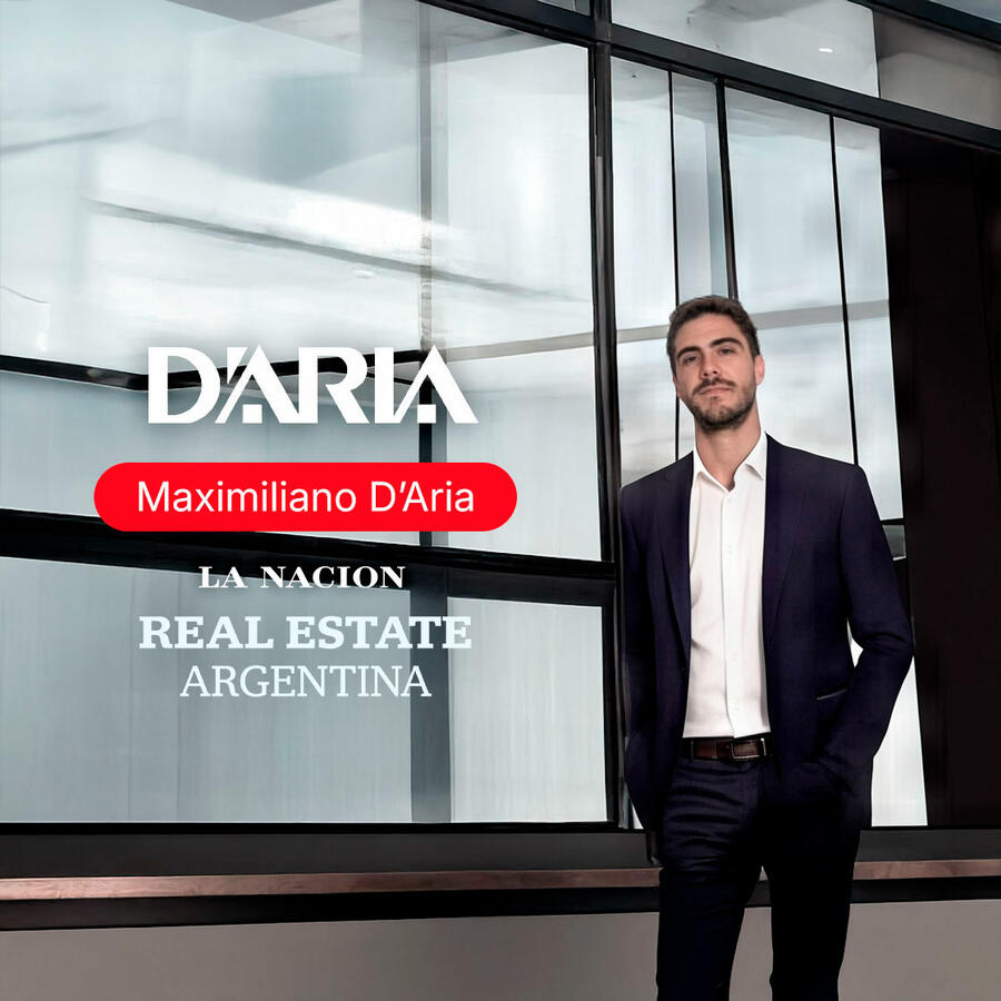 D’Aria en el evento "Real Estate Argentina" de LA NACIÓN
